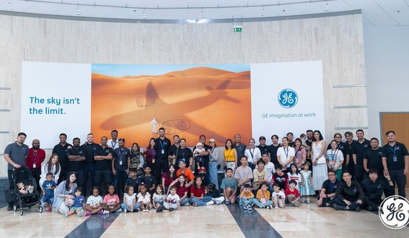 The Feel of Flight Kids of GE Aerospace Employees Get Hands-On with Aircraft Engines in Qatar
